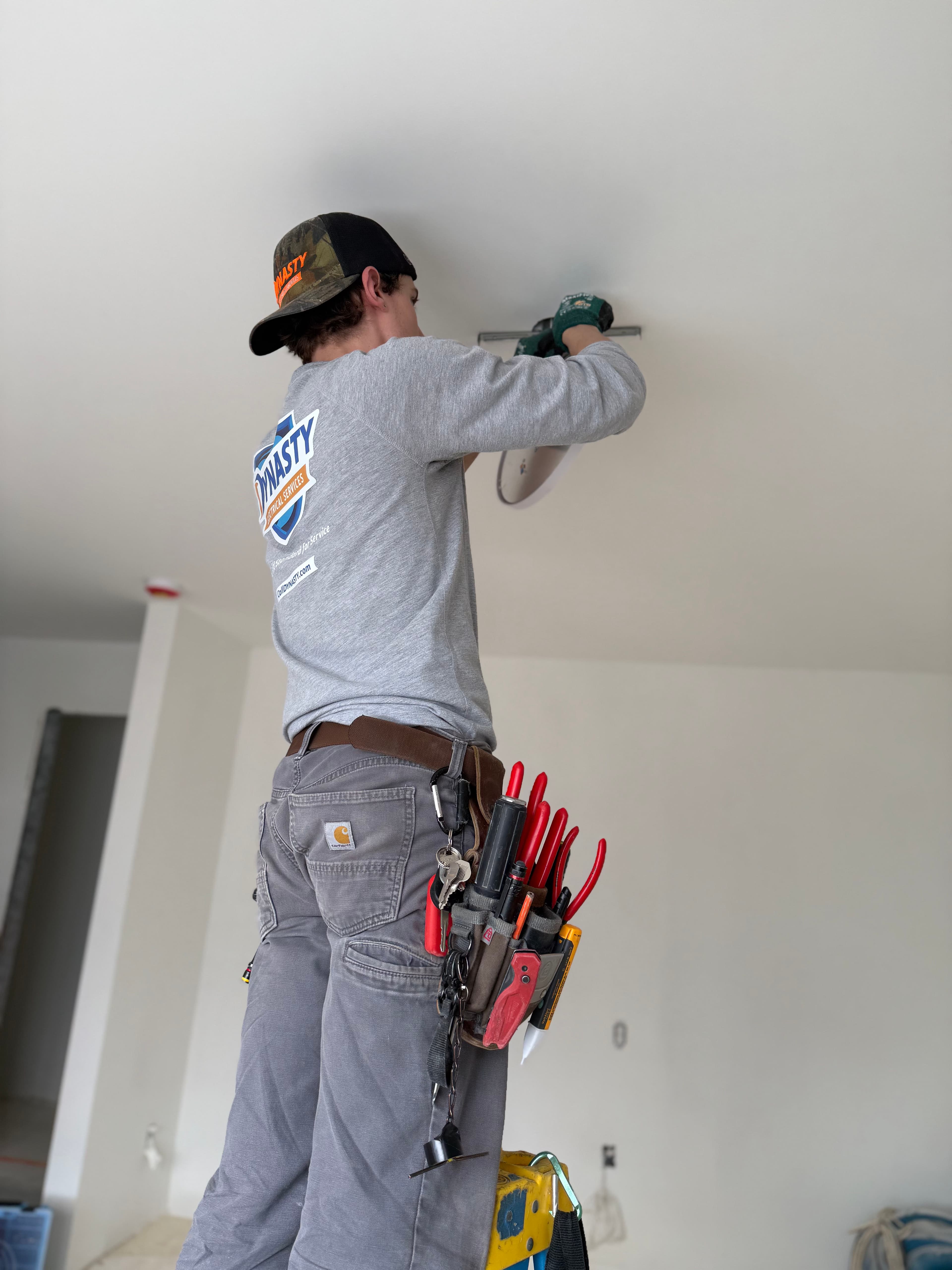 Project Apartment Remodel Electrical Work in Full Swing at 1110 image