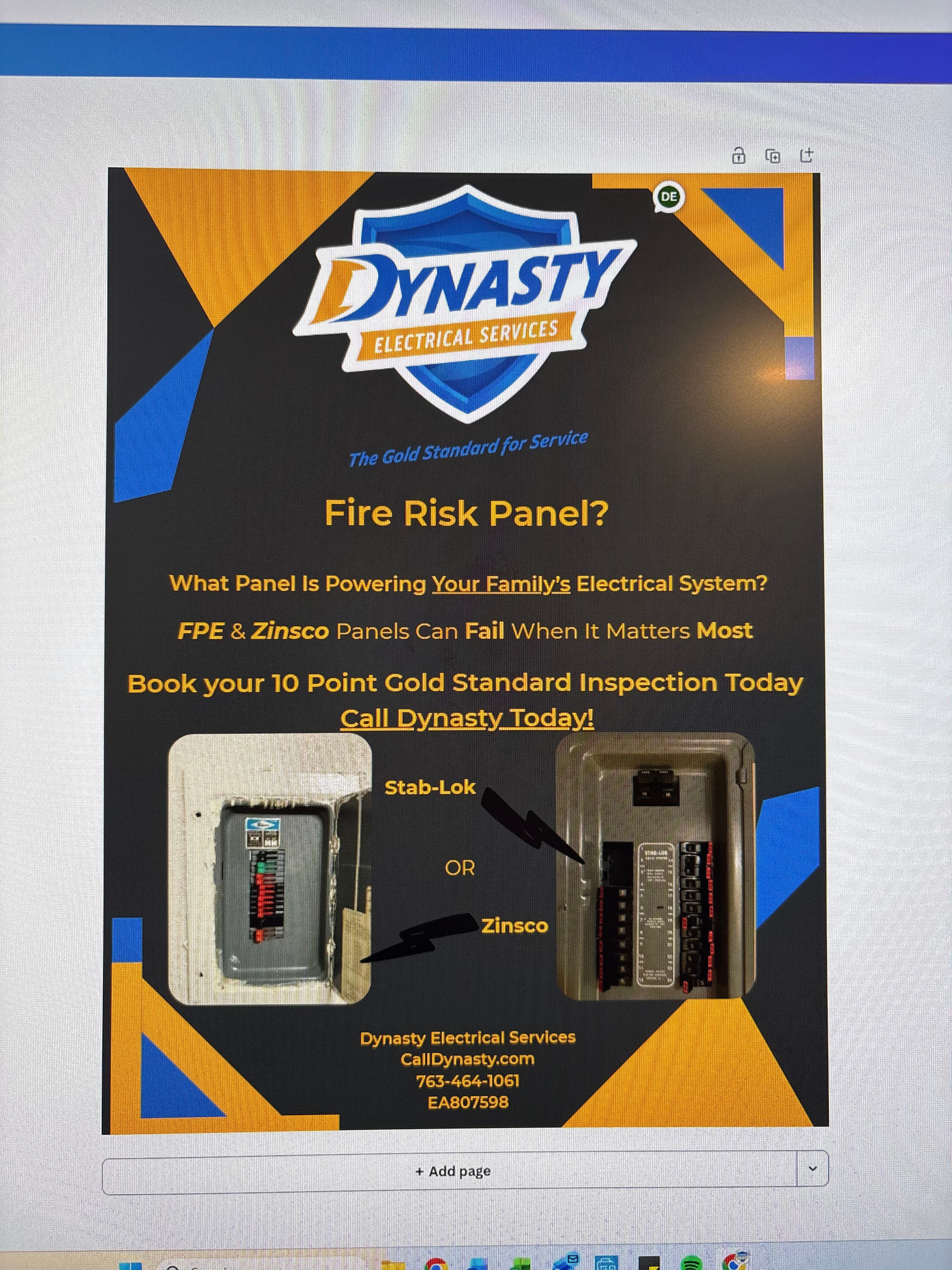 Project Fire Risk Panels: Protect Your Home with a Gold Standard Inspection image