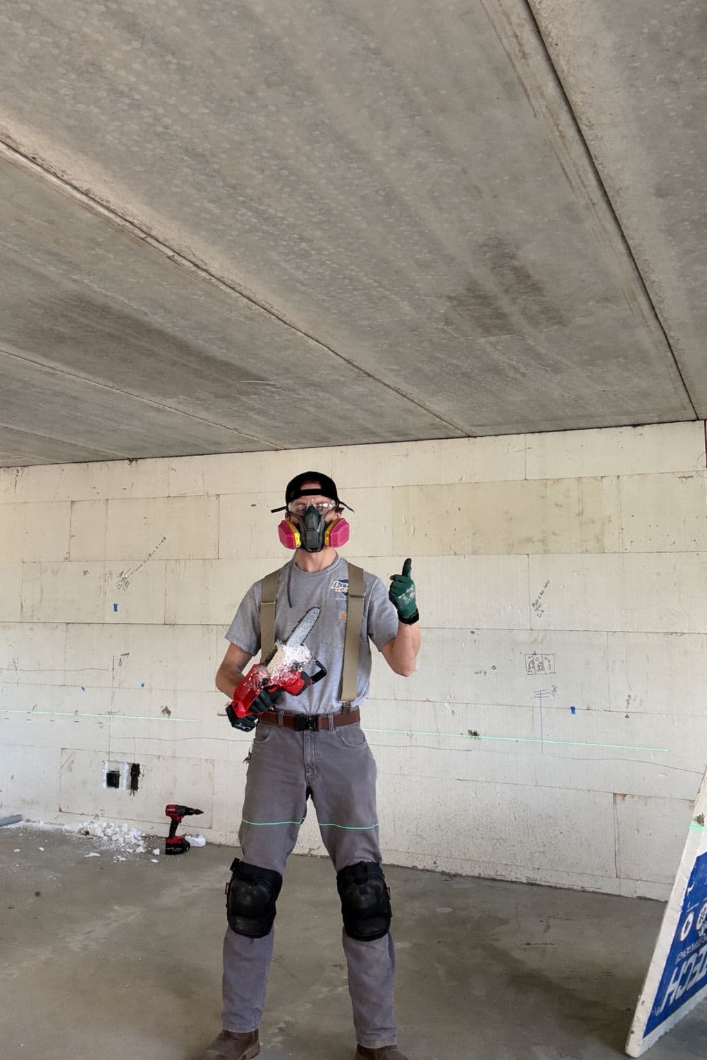 Project Rough-In Wiring in Progress Inside a New Garage Build image