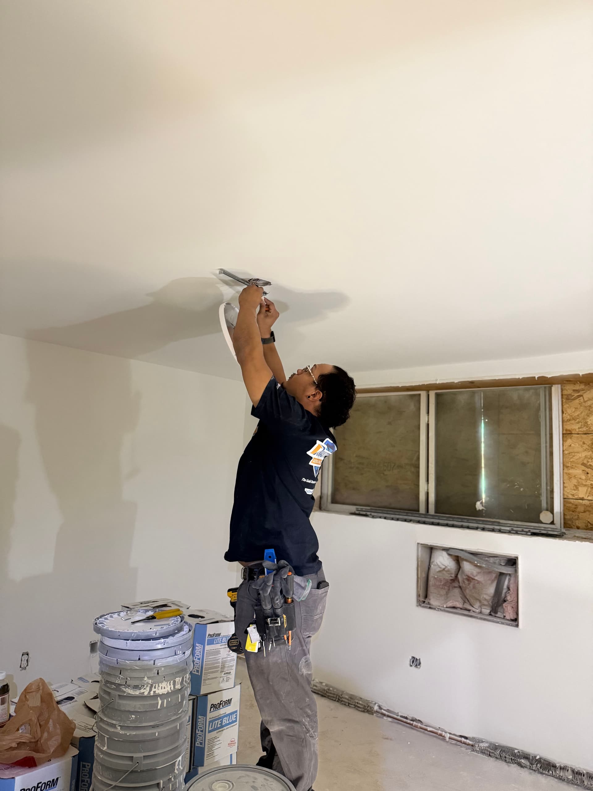 Gallery photos for Apartment Remodel Electrical Work in Full Swing at 1110: Image #1