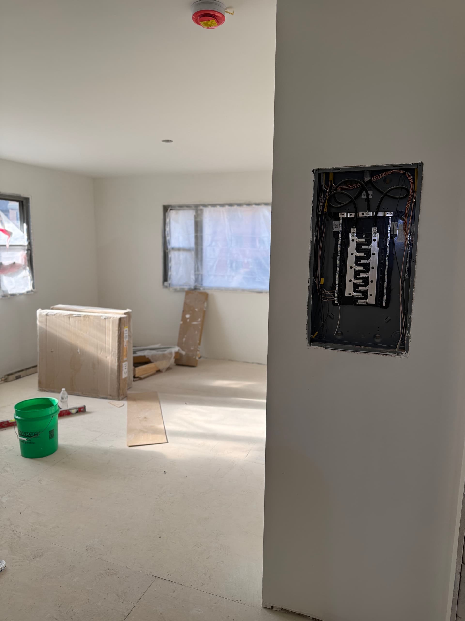 Gallery photos for Apartment Remodel Electrical Work in Full Swing at 1110: Image #3