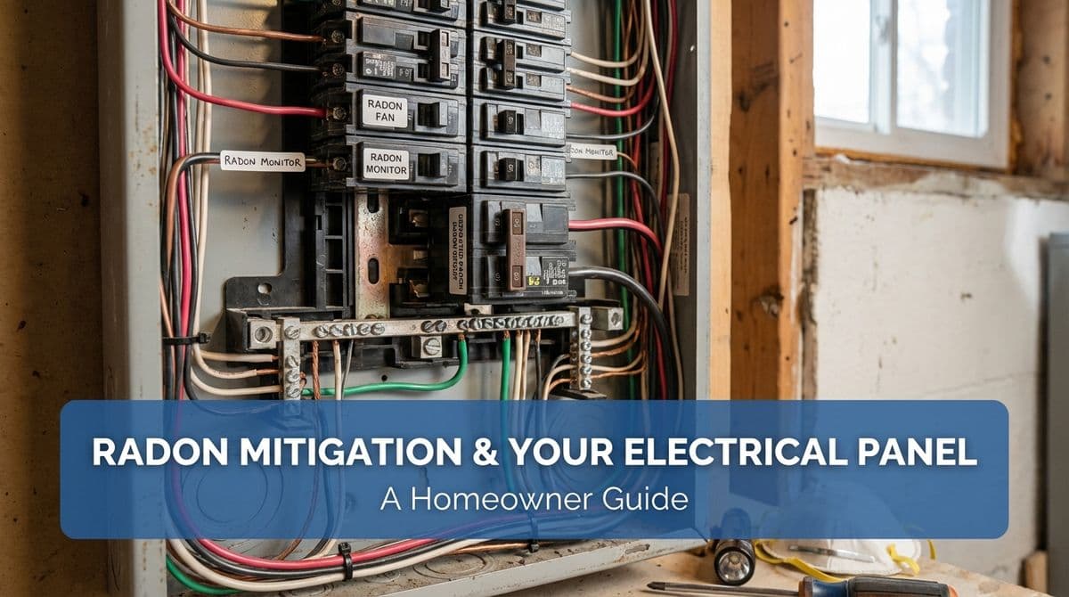 Radon Mitigation & Your Electrical Panel: A Homeowner Guide image
