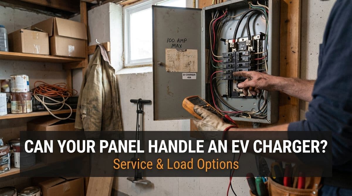 Featured post - Can Your Panel Handle an EV Charger? Service & Load Options