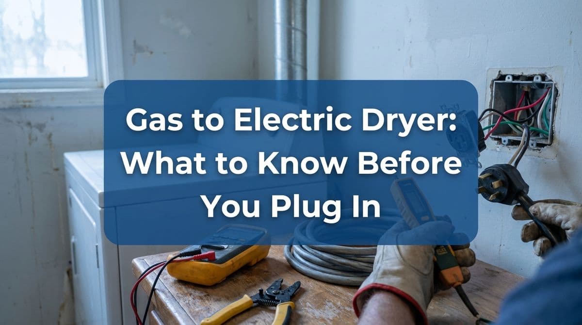 Featured post - Gas to Electric Dryer: What to Know Before You Plug In
