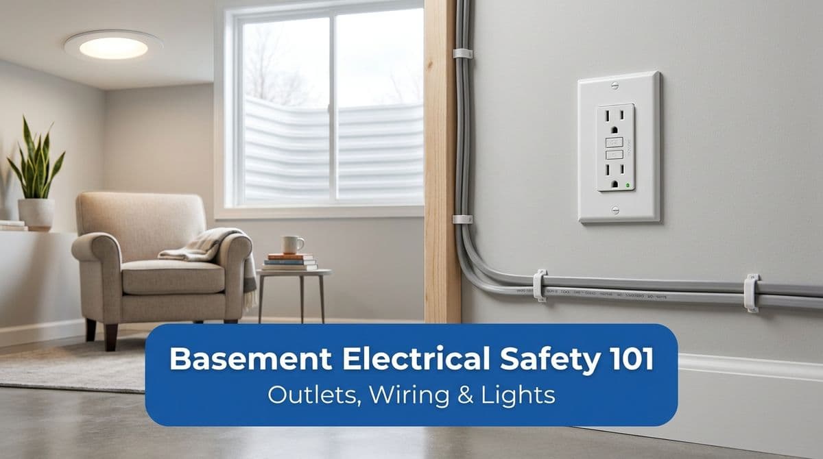 Featured post - Basement Electrical Safety 101: Outlets, Wiring & Lights