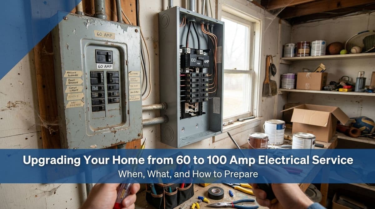 Upgrading Your Home from 60 to 100 Amp Electrical Service image