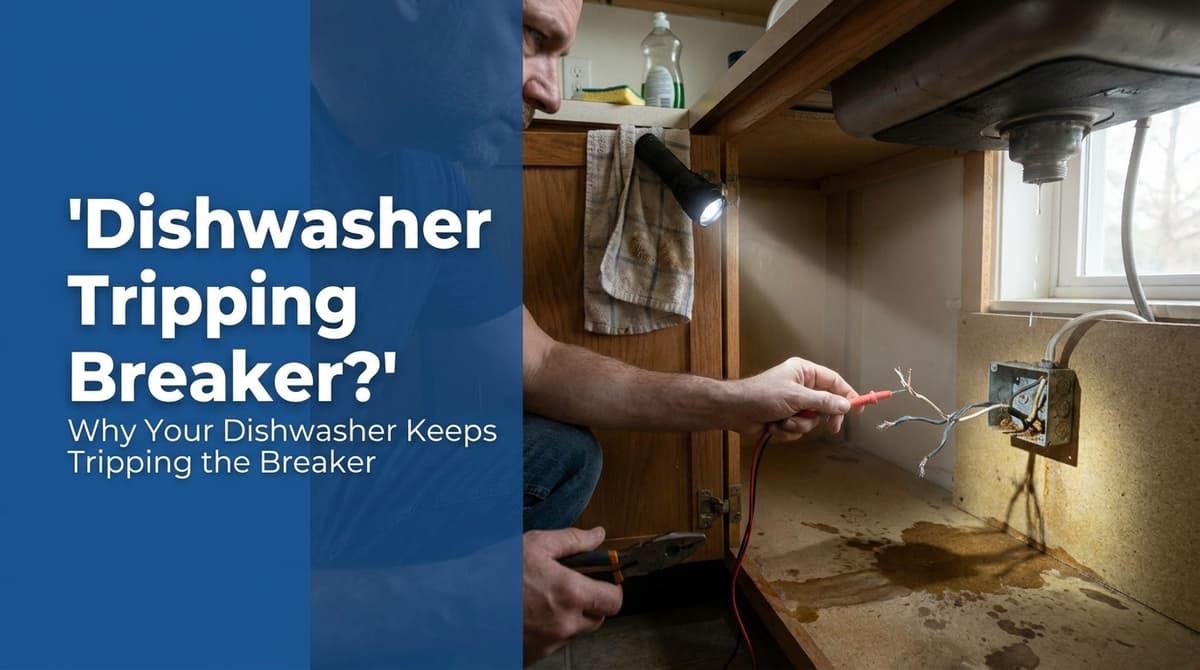 Why Your Dishwasher Keeps Tripping the Breaker image