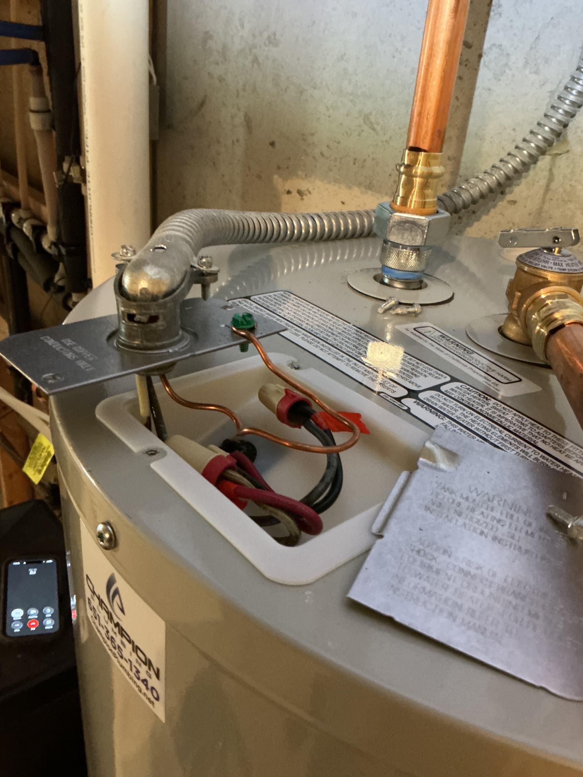 Gallery photos for Electric Water Heater Wired Right in Apple Valley: Image #2