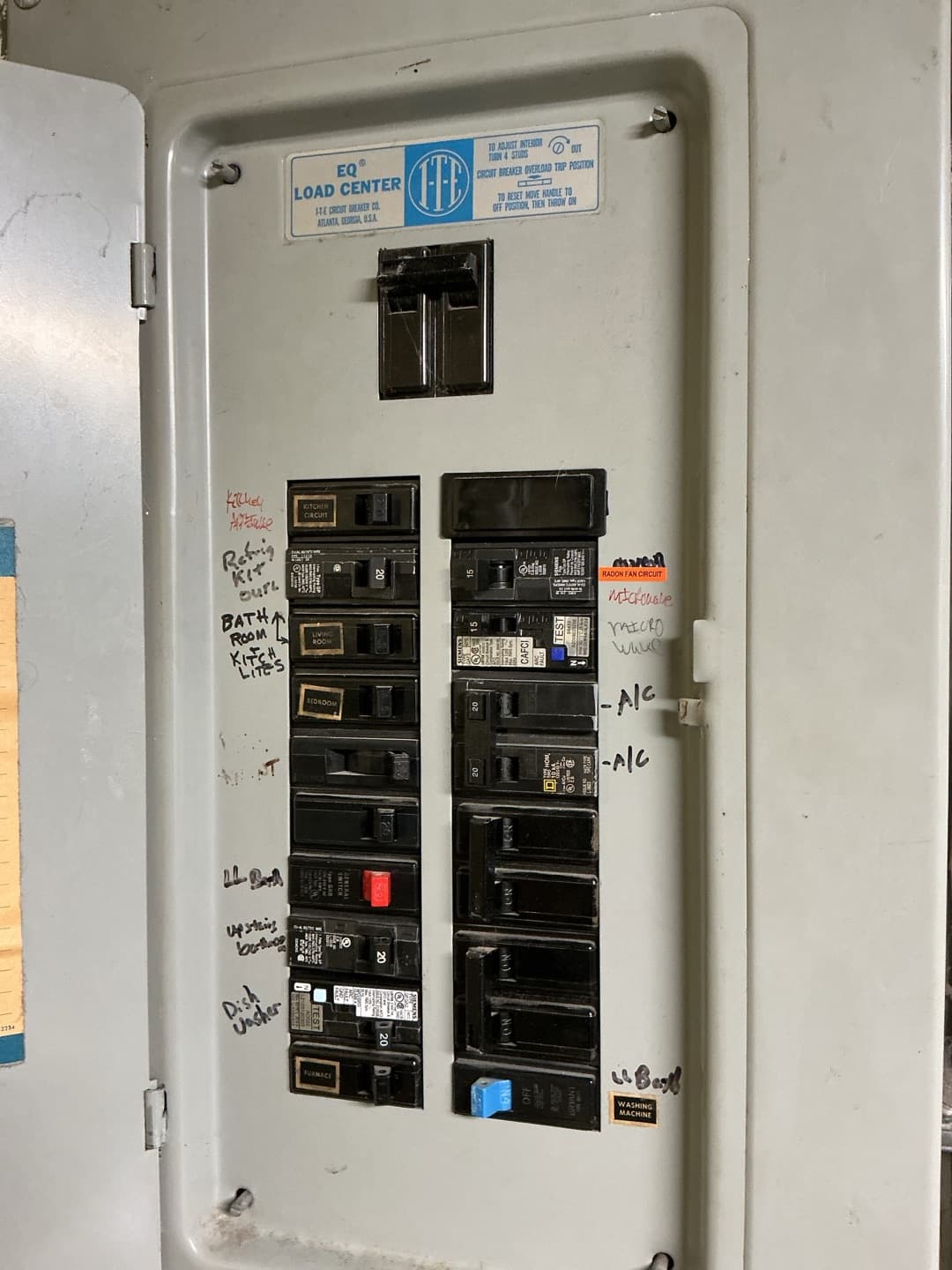 Gallery photos for Radon Fan Circuit Install for an Otsego Home: Image #2