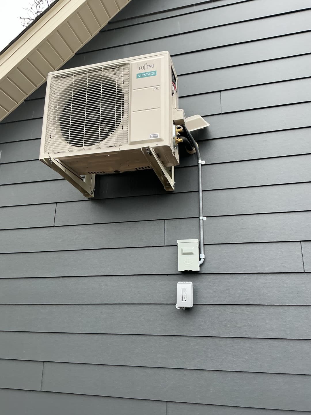 Fujitsu Airstage Mini Split Dedicated Circuit Install in Saint Paul image