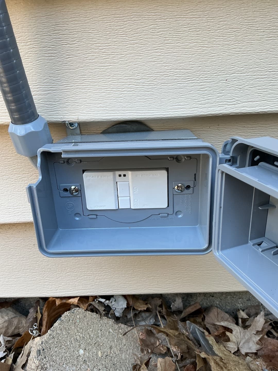 Radon Fan Circuit Install for an Otsego Home image