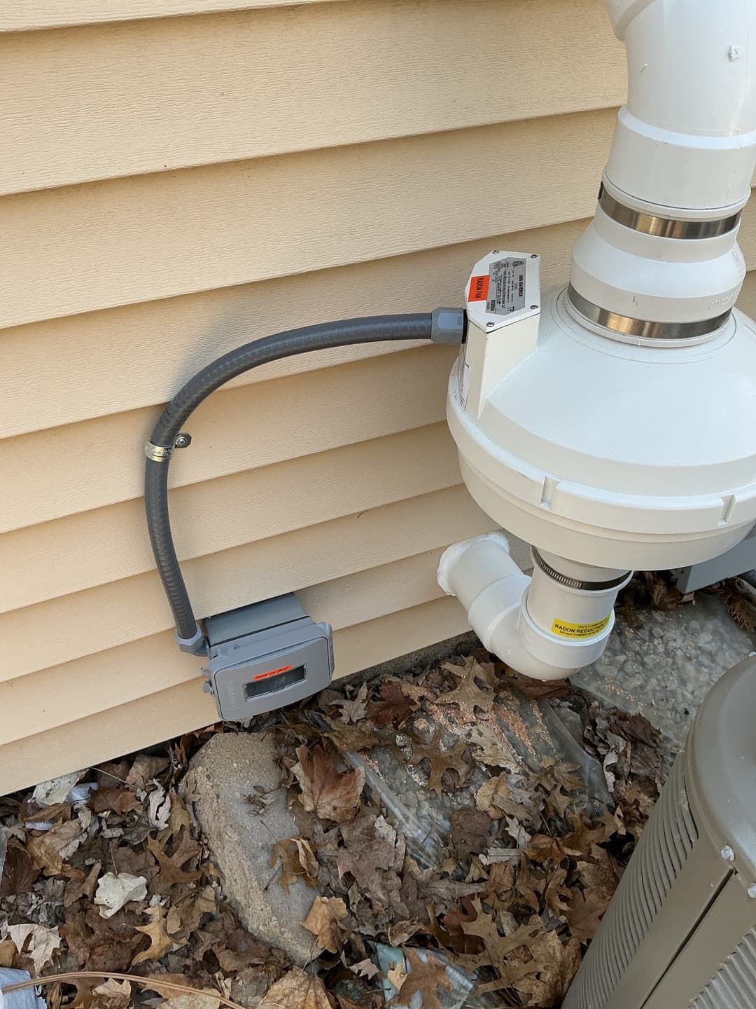 Gallery photos for Radon Fan Circuit Install for an Otsego Home: Image #1