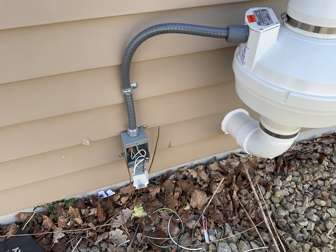 Gallery photos for Radon Fan Wiring Done Right in Ramsey: Image #3