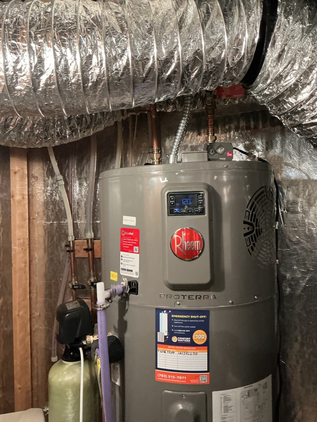 Hybrid Heat Pump Water Heater Circuit Install in Maple Grove image