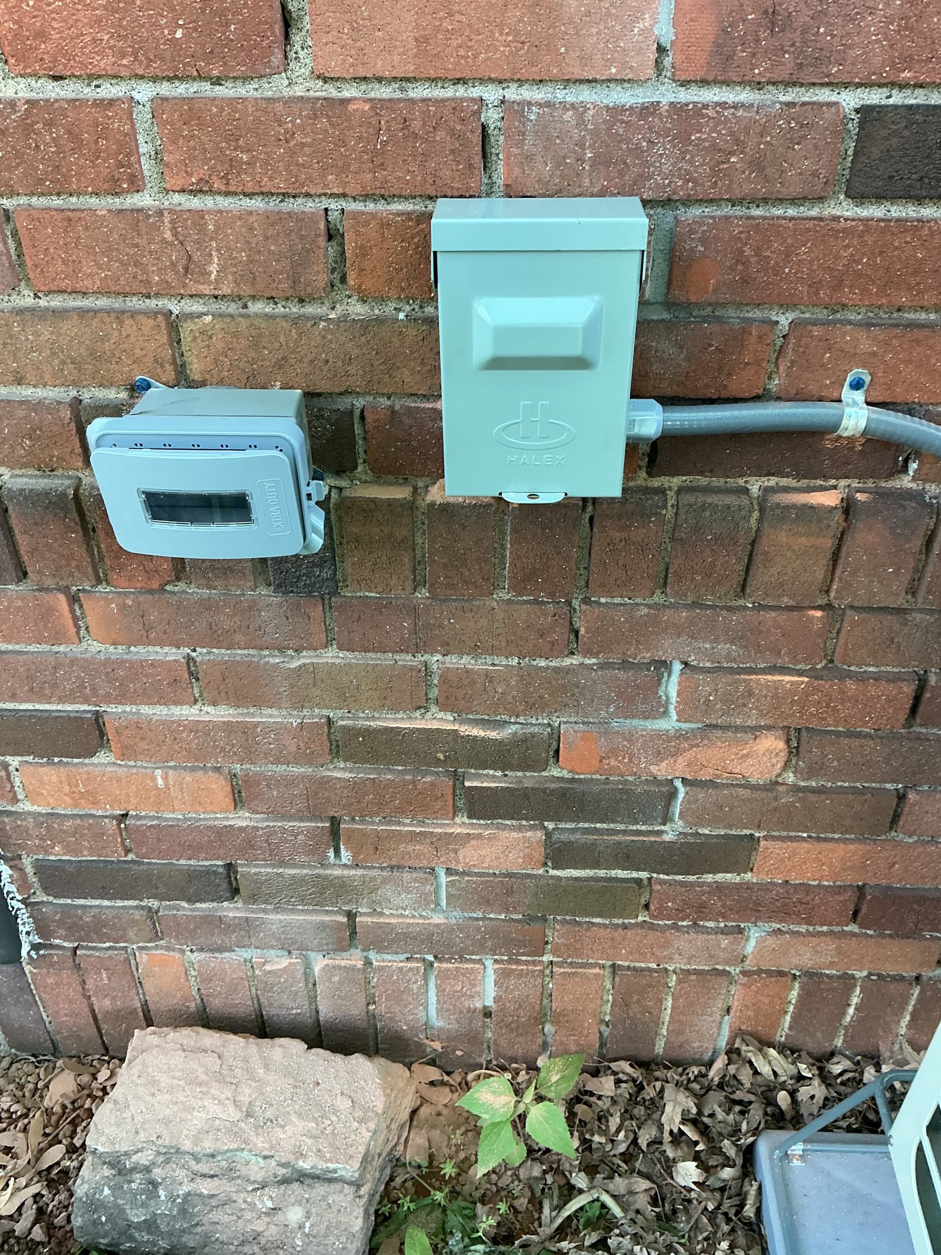 Gallery photos for Dedicated Circuit and Disconnect Install for a Mini-Split System: Image #1