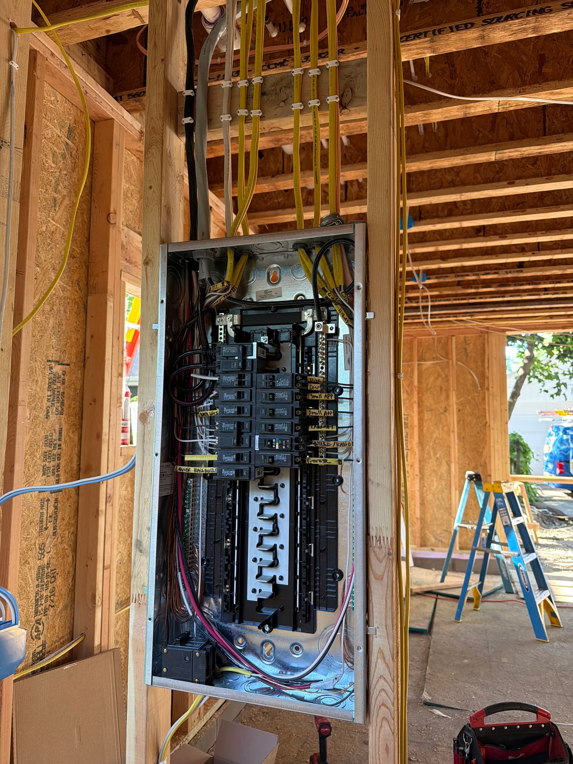ADU New Construction Wiring and Panel Install in Linden Hills image