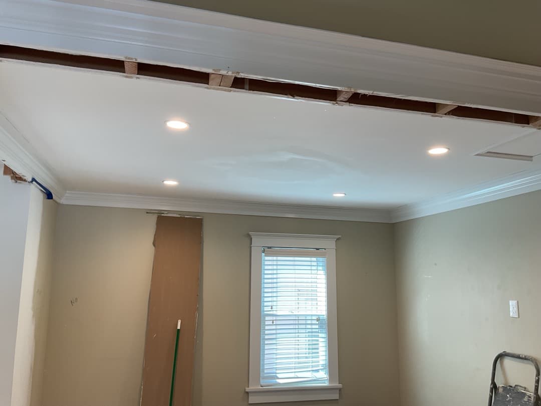 Kitchen and Dining Room Recessed Lighting Remodel in Linden Hills Minneapolis image
