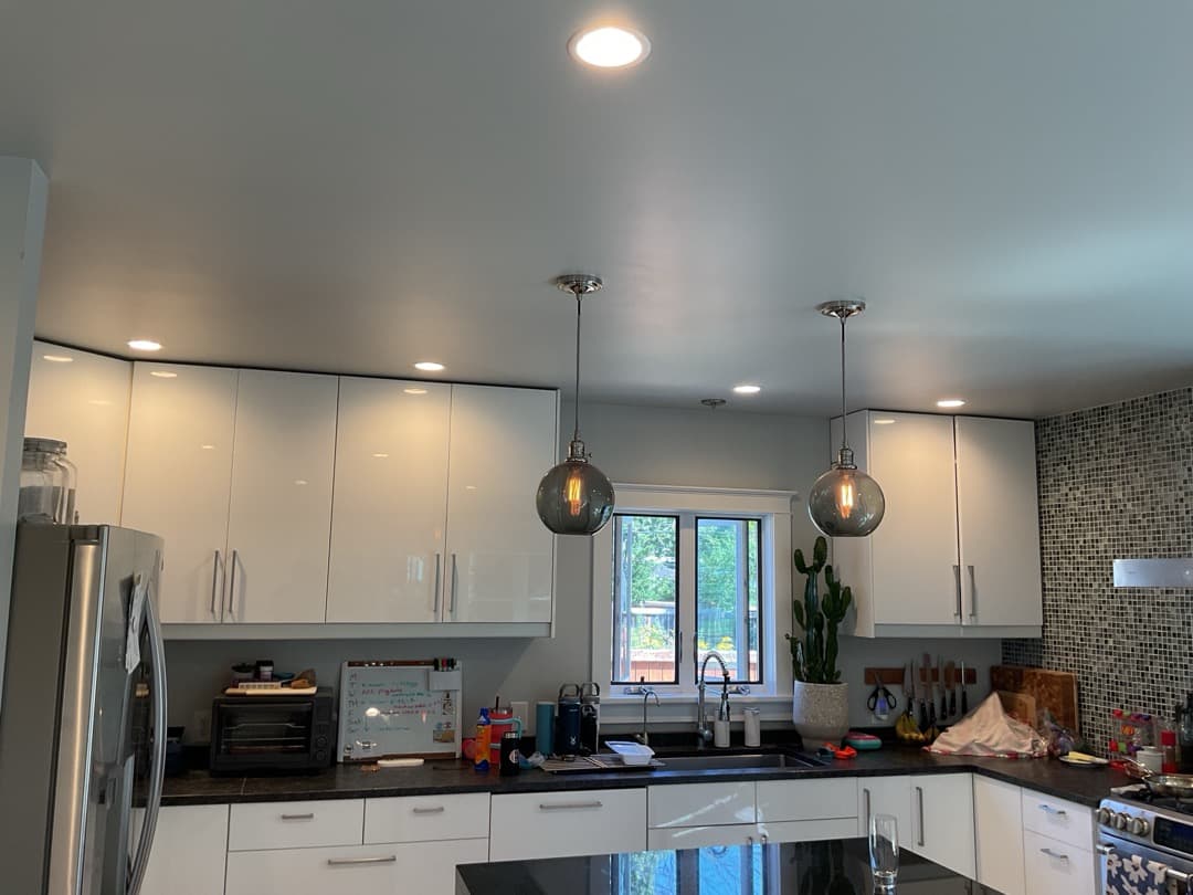 Gallery photos for Kitchen and Dining Room Recessed Lighting Remodel in Linden Hills Minneapolis: Image #1