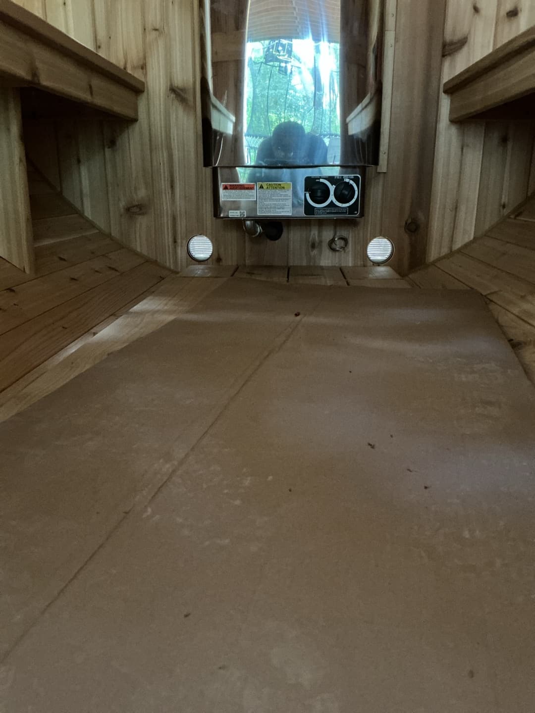 Outdoor Harvia Barrel Sauna Wiring in Hopkins MN image