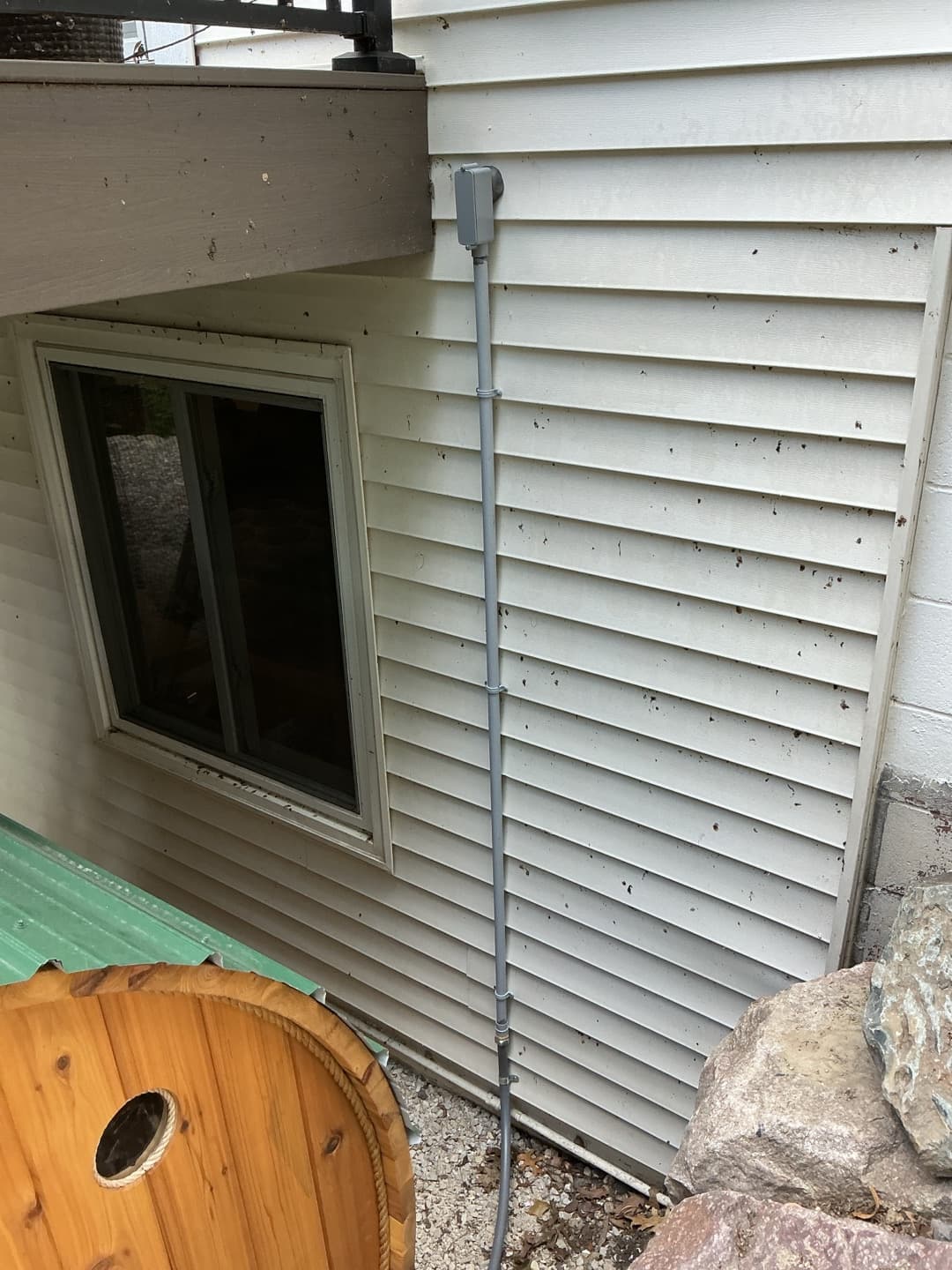 Gallery photos for Outdoor Harvia Barrel Sauna Wiring in Hopkins MN: Image #1