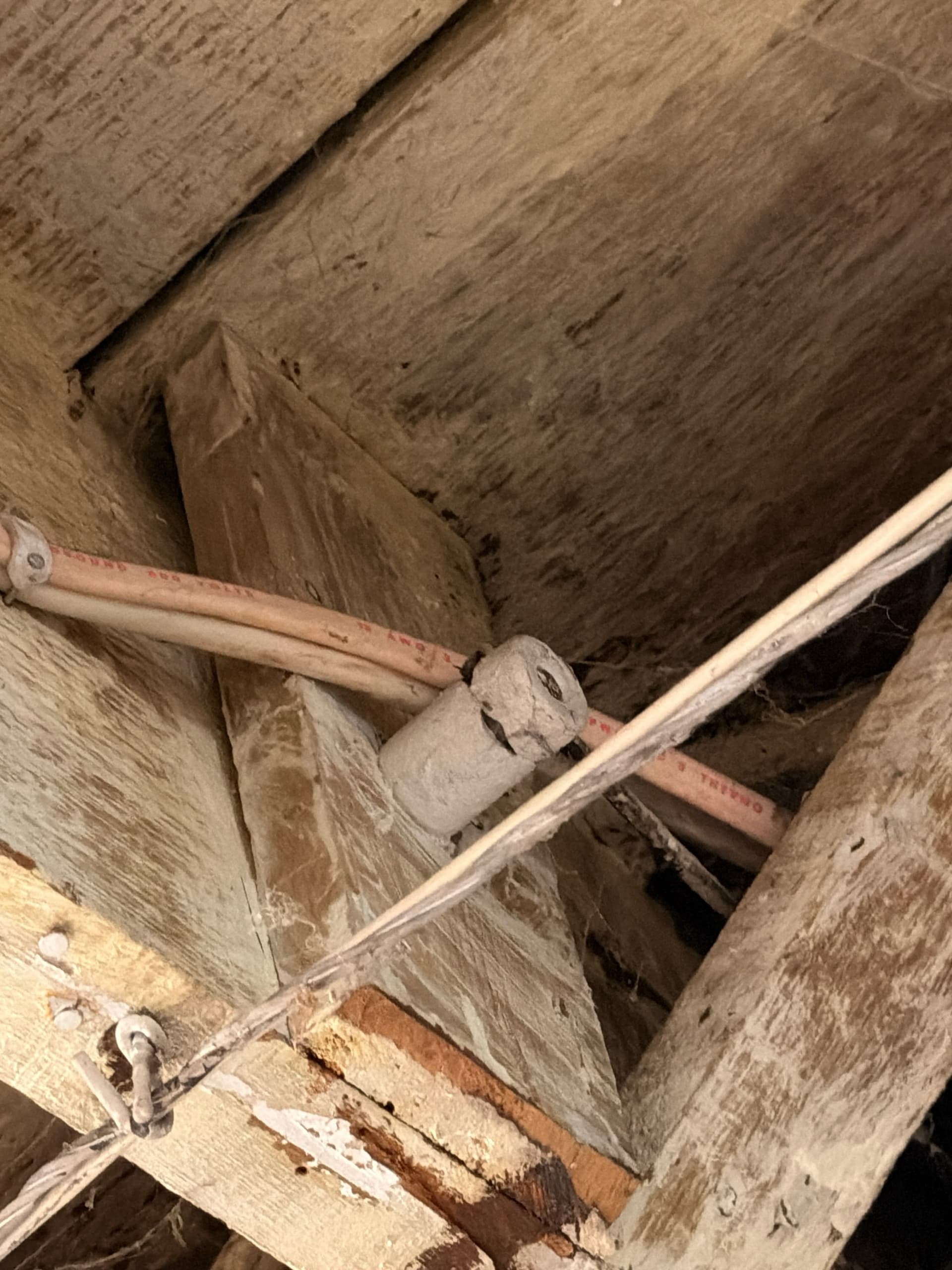 Knob and Tube Wiring Found in a Minneapolis Attic - Whole-Home Rewire Completed image