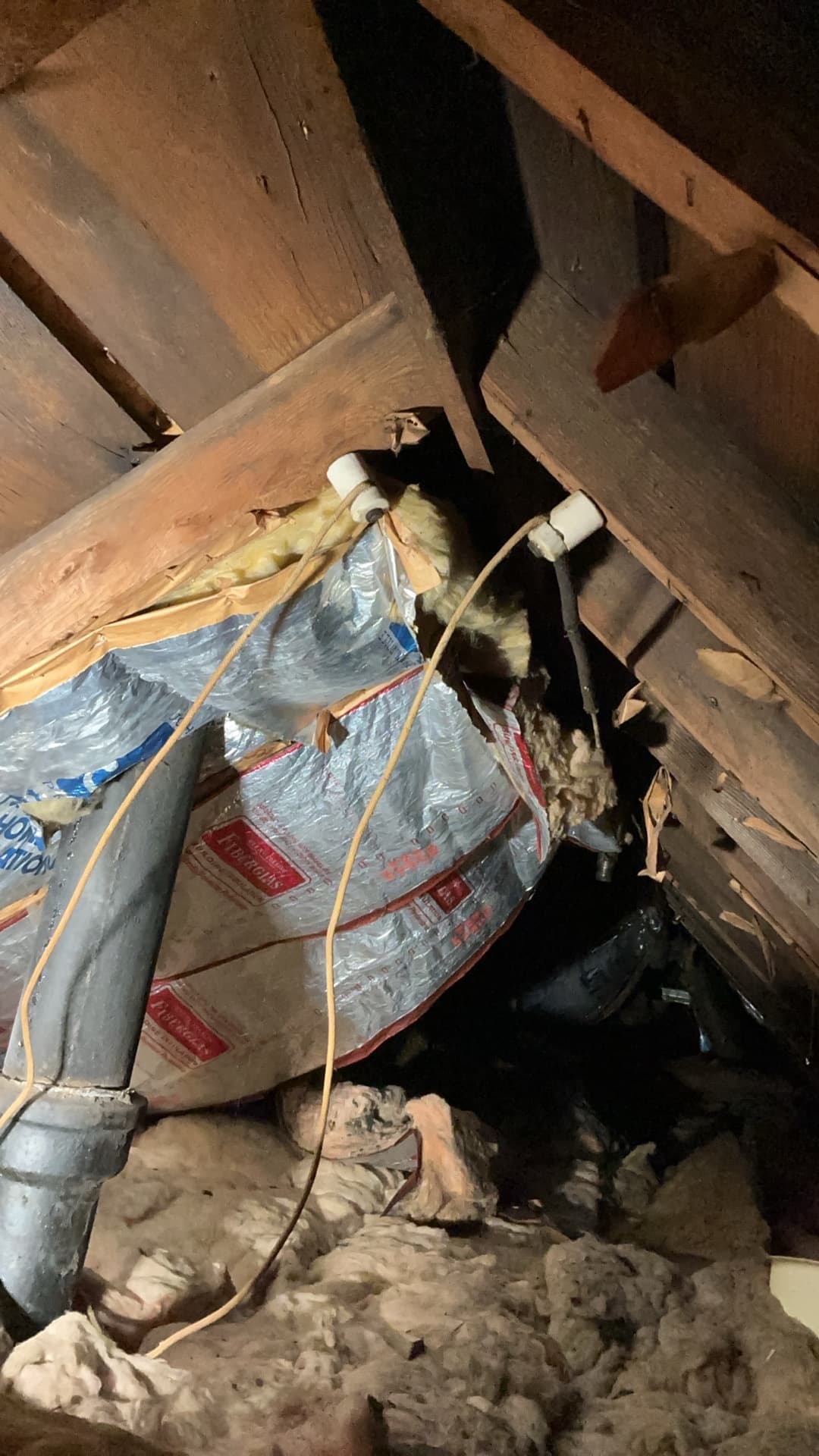 Gallery photos for Knob and Tube Wiring Found in a Minneapolis Attic - Whole-Home Rewire Completed: Image #2